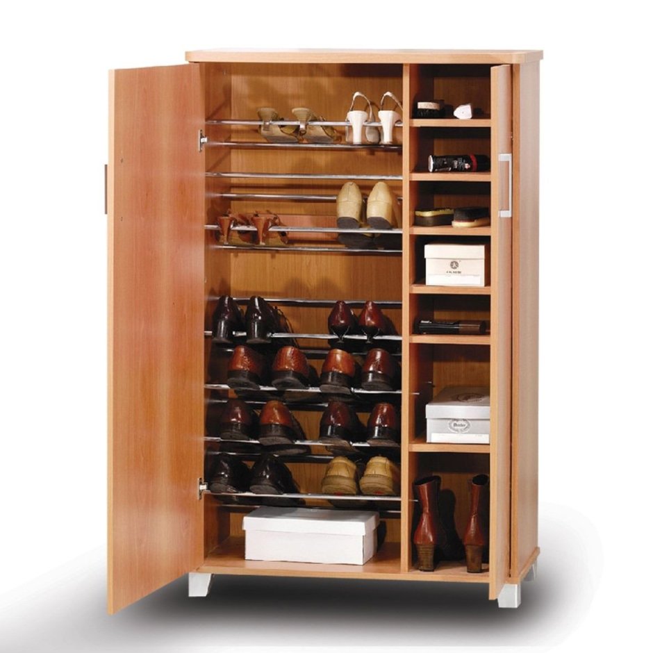 Гардеробная с туфлями