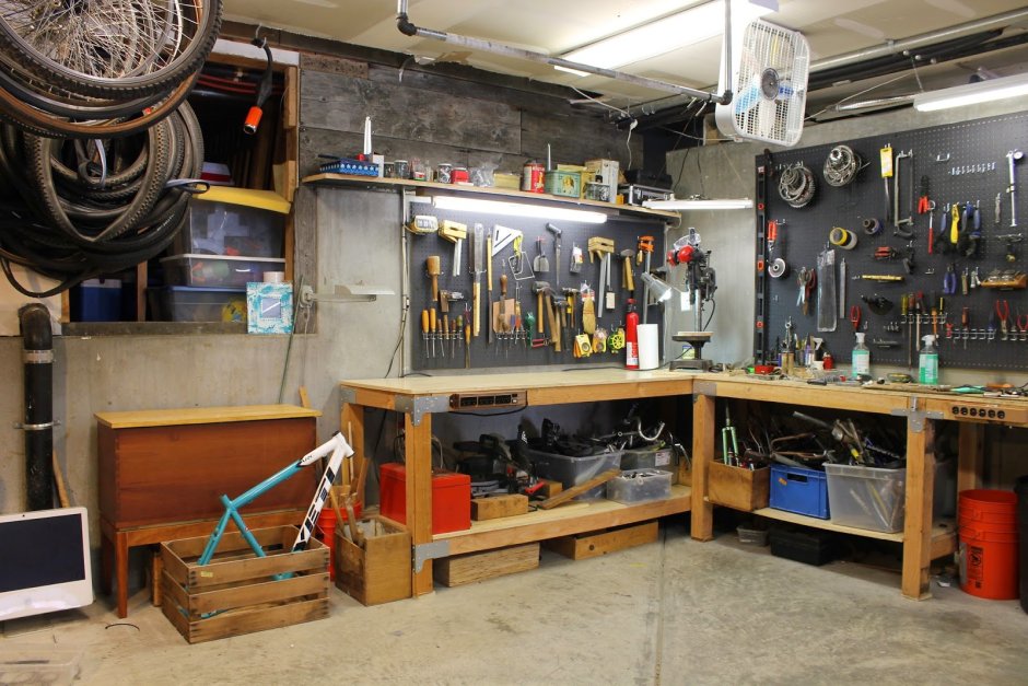 Обустройство гаража