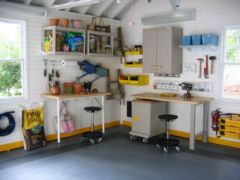 Обустройство домашней мастерской