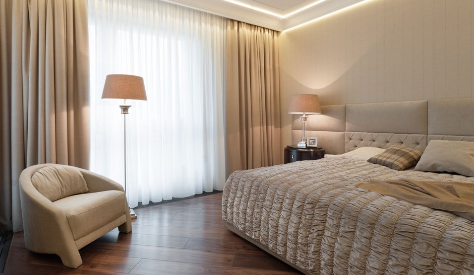 Багет для штор потолочный