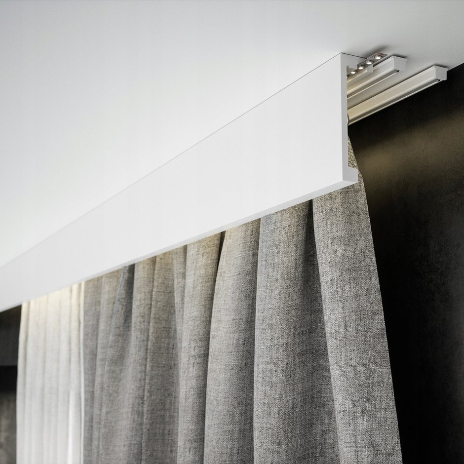 Интерьер окна в спальне