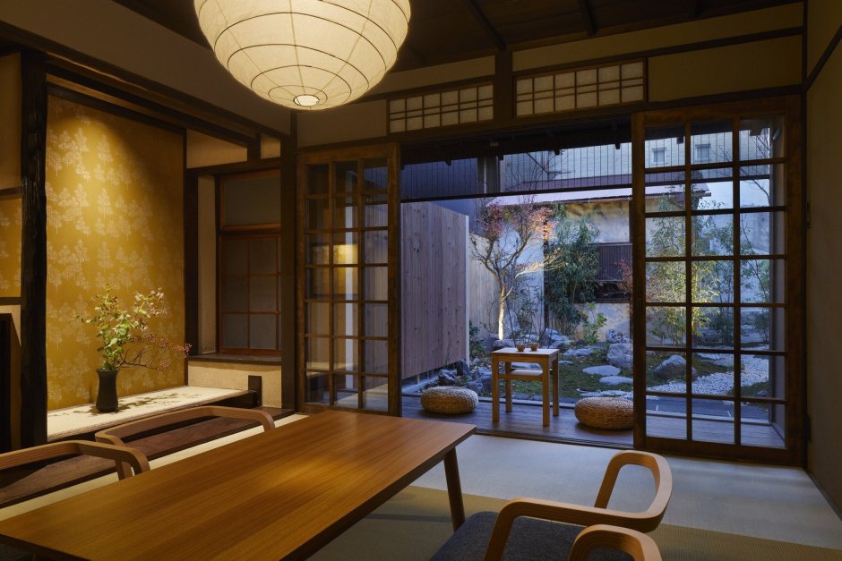 Традиционный стиль дзен архитектура Япония