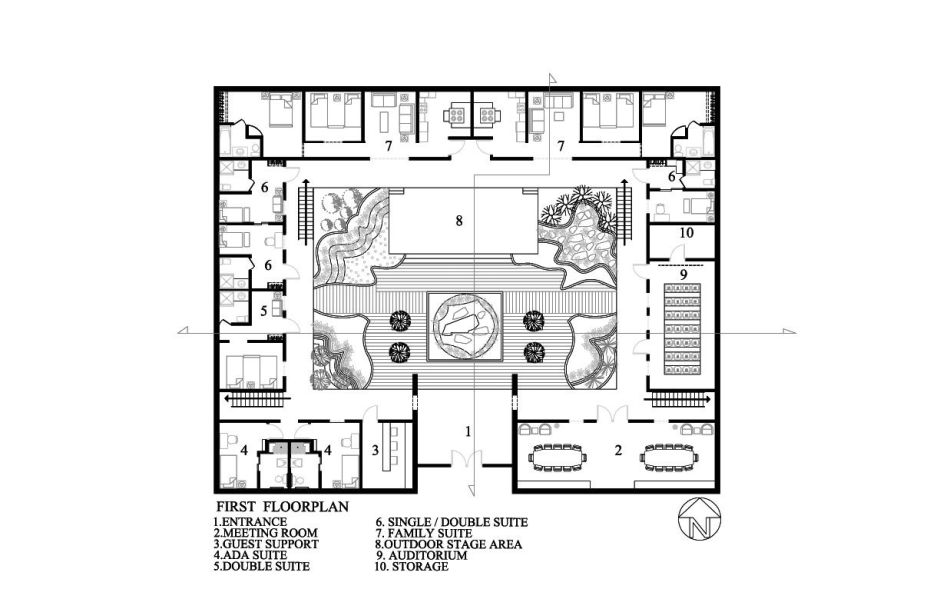 Проект японского дома с чертежами