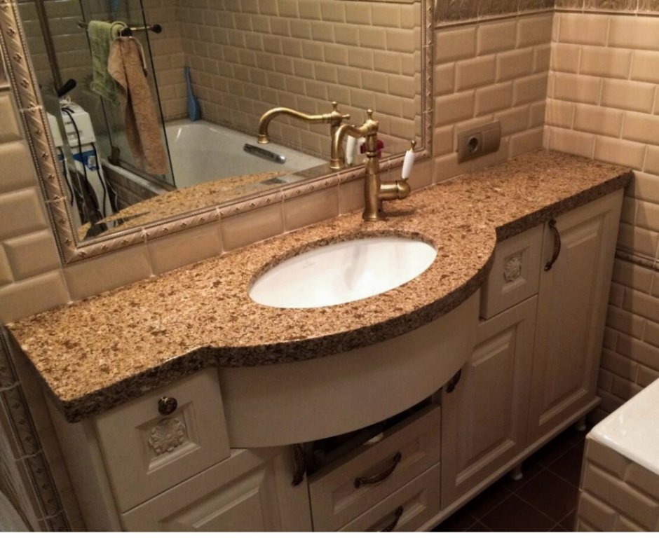 Callisto 104 накладная раковина из камня