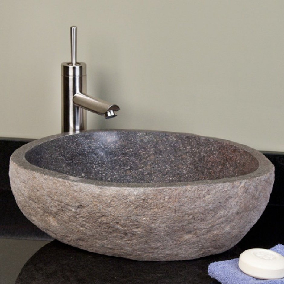 Раковина 3040 model Речной камень