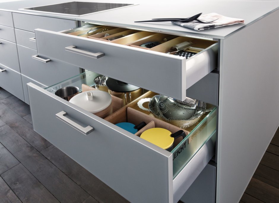 Наполнение кухонных шкафов