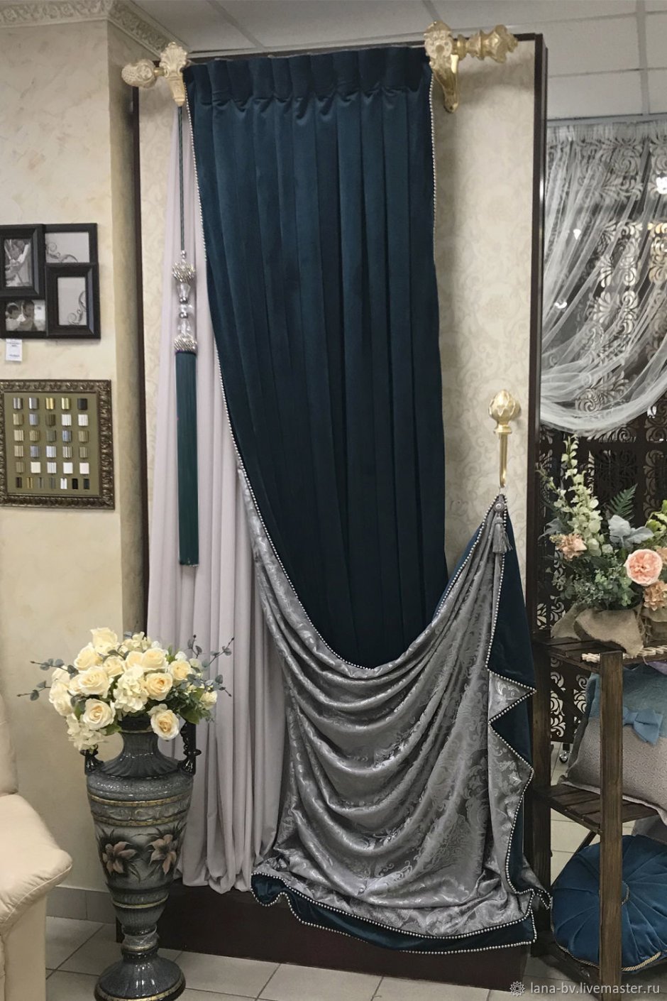 Велюровые шторы