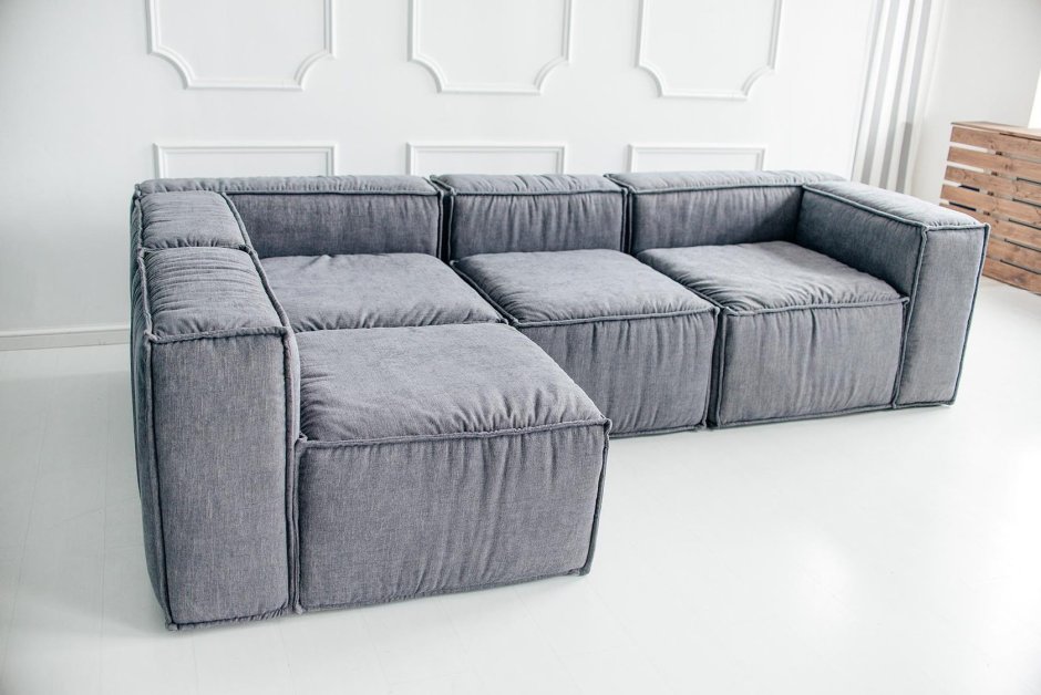 Диван модульный Бишоп 700в Blue