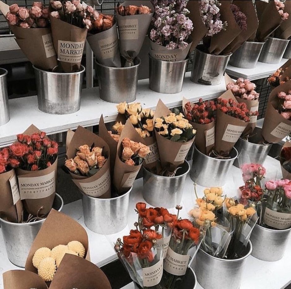 Цветочный магазин Эстетика