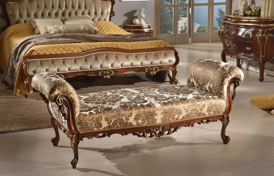 Тахта двуспальная в стиле Барокко