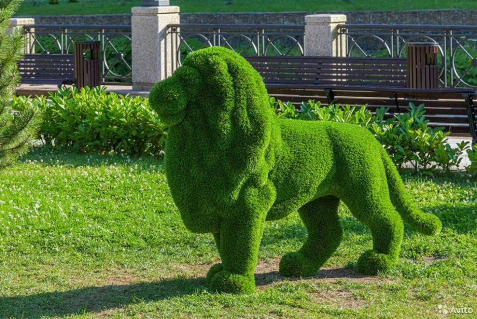 Топиари. Парк зеленая Планета. Сочи.