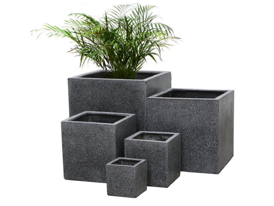 Кашпо Set 2 Planter Golden Metal