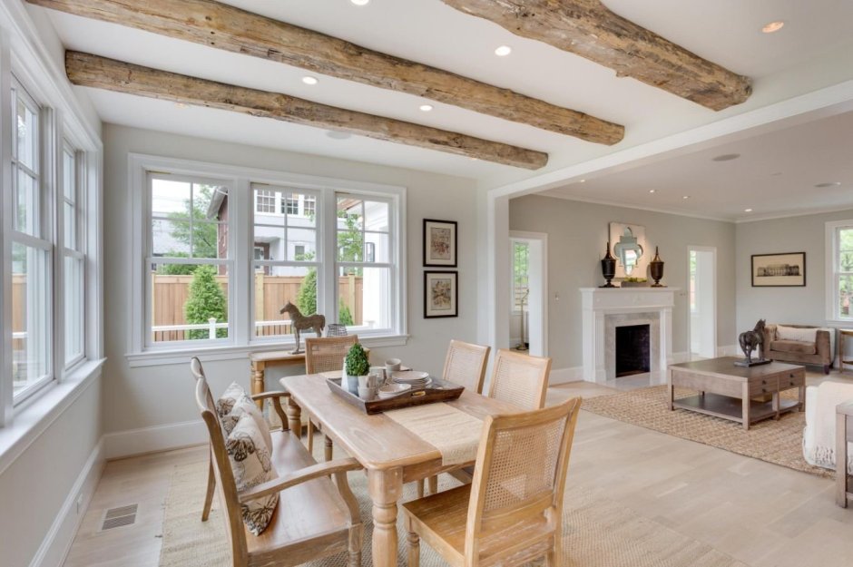 Фальшбалки в интерьере лофт