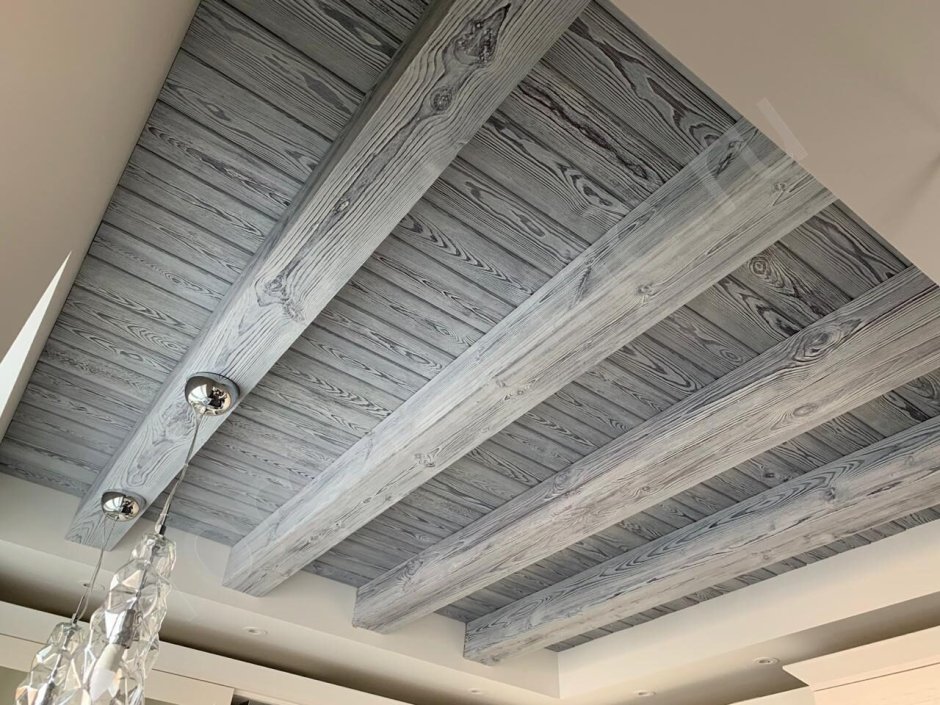 Декоративные балки в интерьере