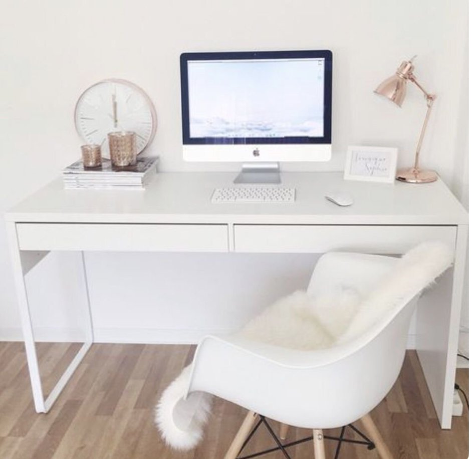 Стол ЛИННМОН икеа белый