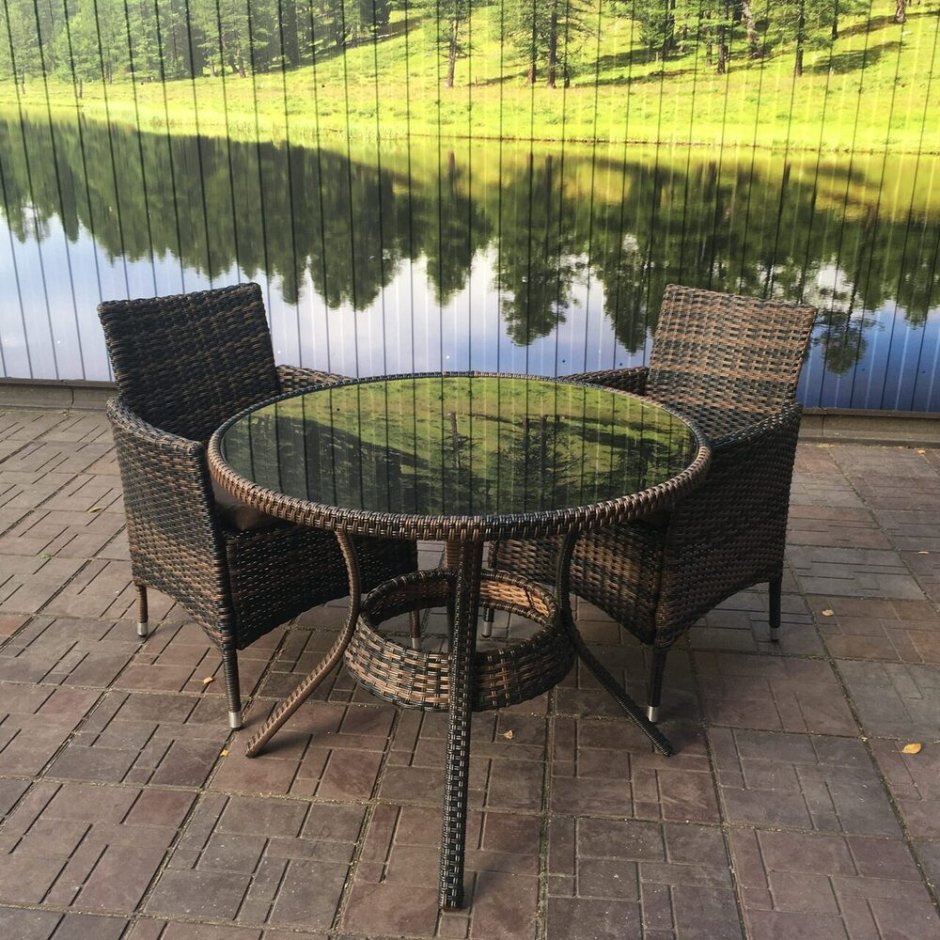 Журнальный столик ротанг лоза Zara Home