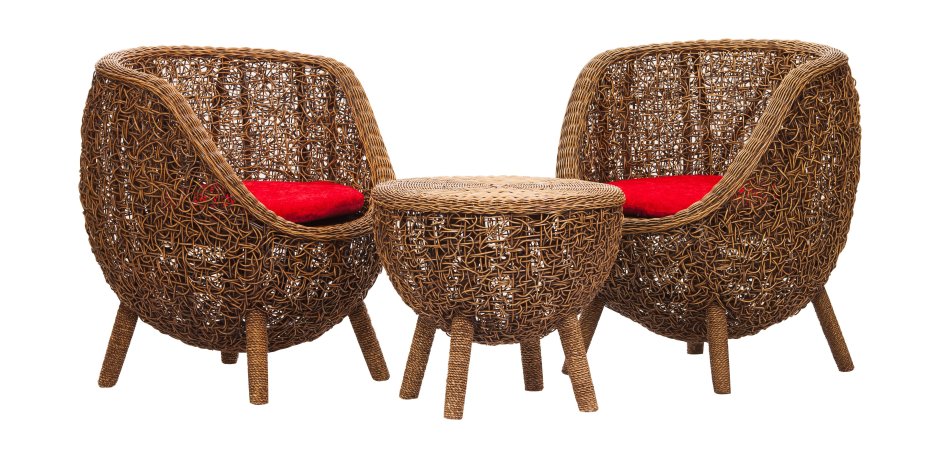 Плетеный столик