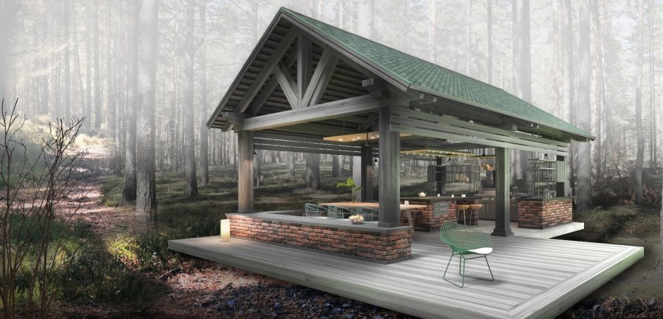 Терем беседки застекленные