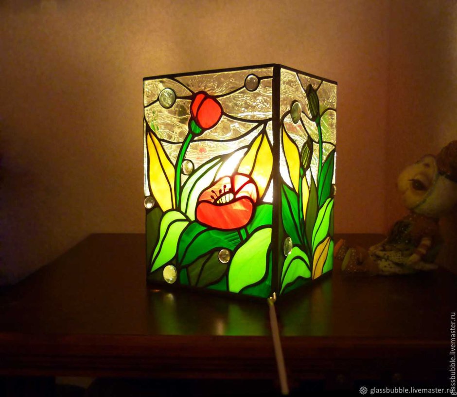 Витражные лампы Тиффани