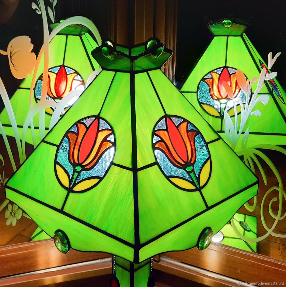 Витражные лампы