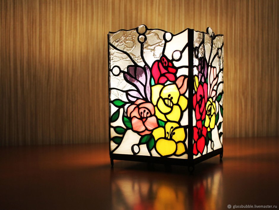 Фонарь витраж Тиффани