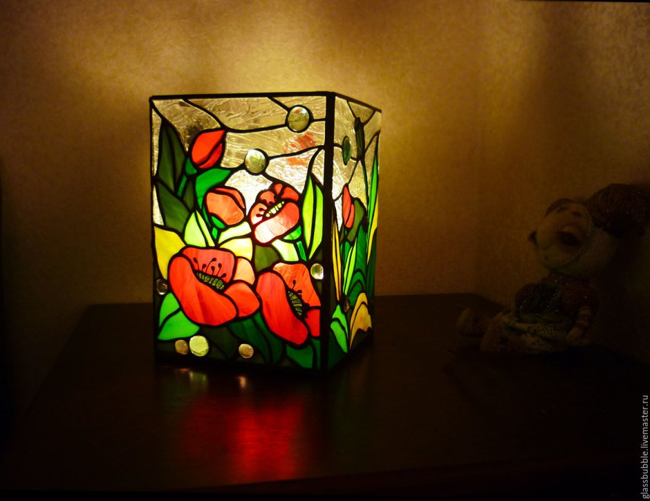 Витражные лампы Тиффани Балтийская