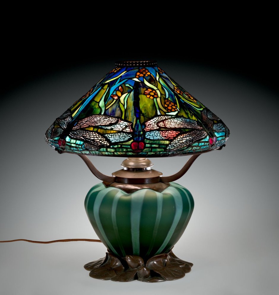 Витражные лампы Тиффани