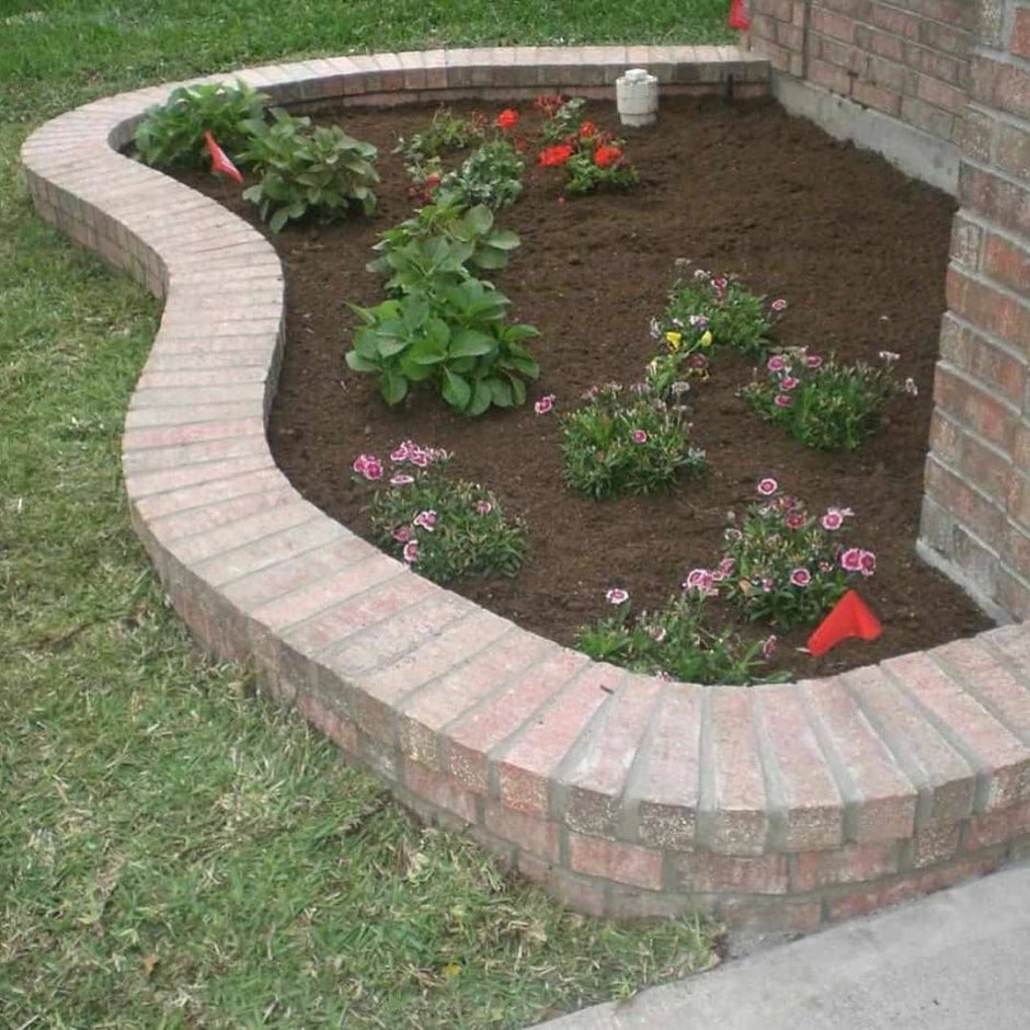 Бордюры для клумб из бетона