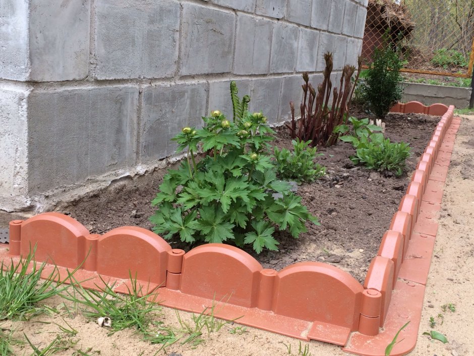 Бордюр садовый Роман Стоун