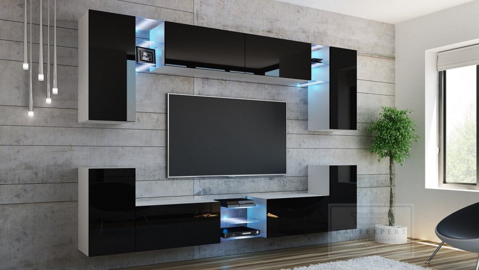 Стенка Galaxy Grey Gloss