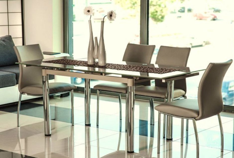 Стол ESF DT-01 180 см белый