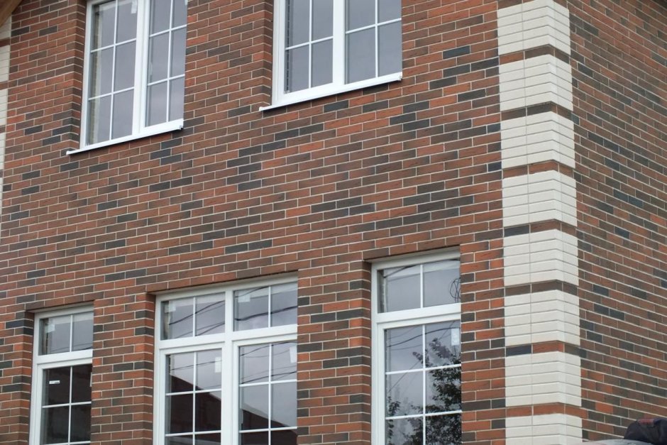 Дом из кирпича Браер Баварская кладка одноэтажный