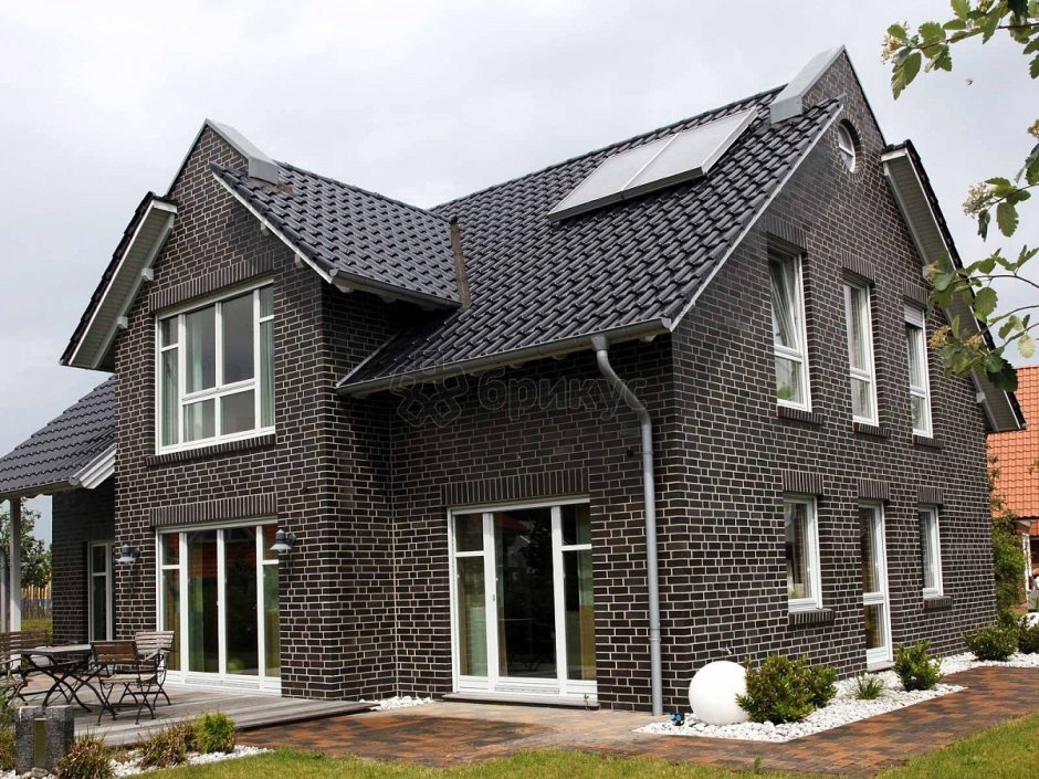 Дом из кирпича Прованс Руст