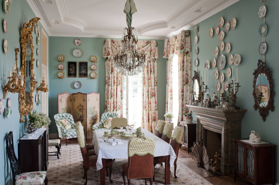 Глен Аффрик поместье интерьеры