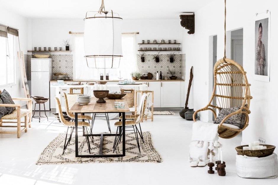 Кухня бохо Сканди