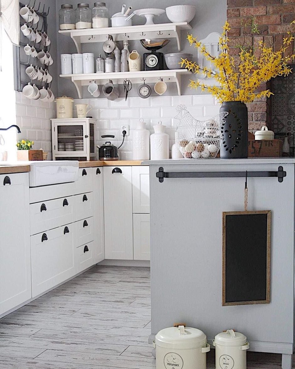 Кухни в скандинавском хюгге