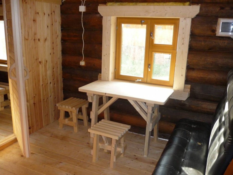 Окно в предбаннике