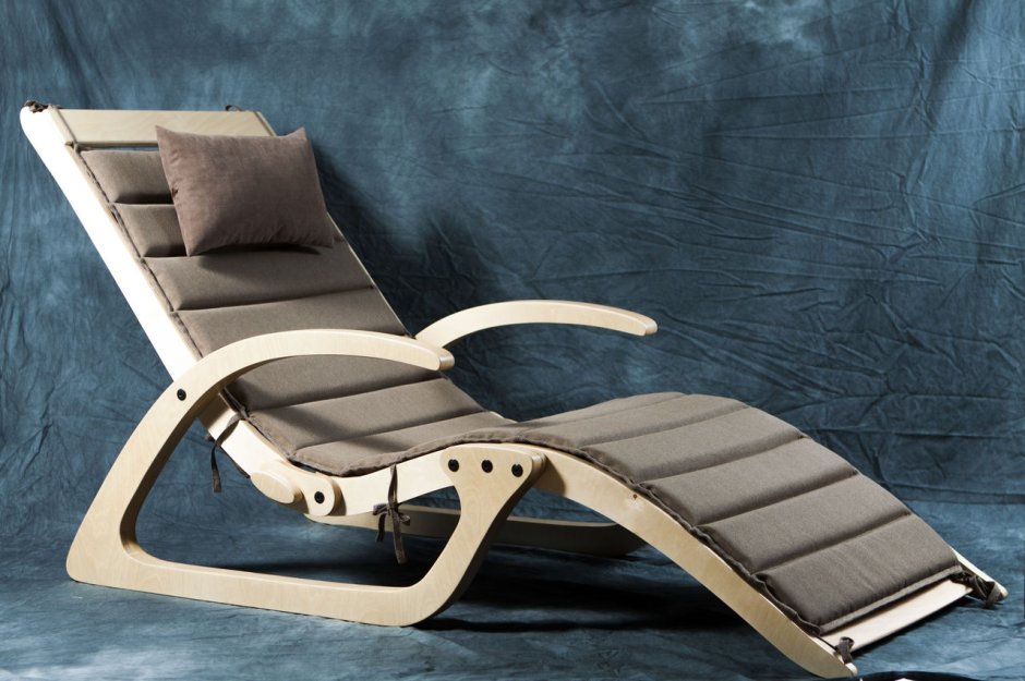 Кресло лежак Lounge Armchair DIY