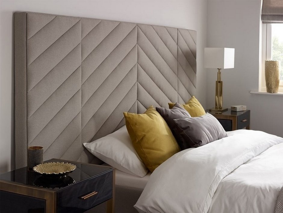 Кровать Memphis серого цвета