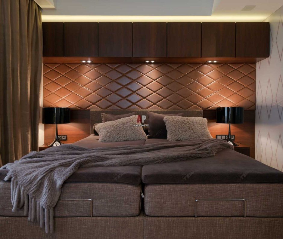 Мягкие стеновые панели с подсветкой