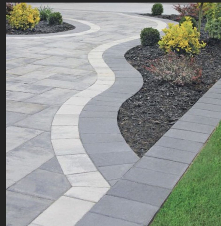 Дорожки из брусчатки