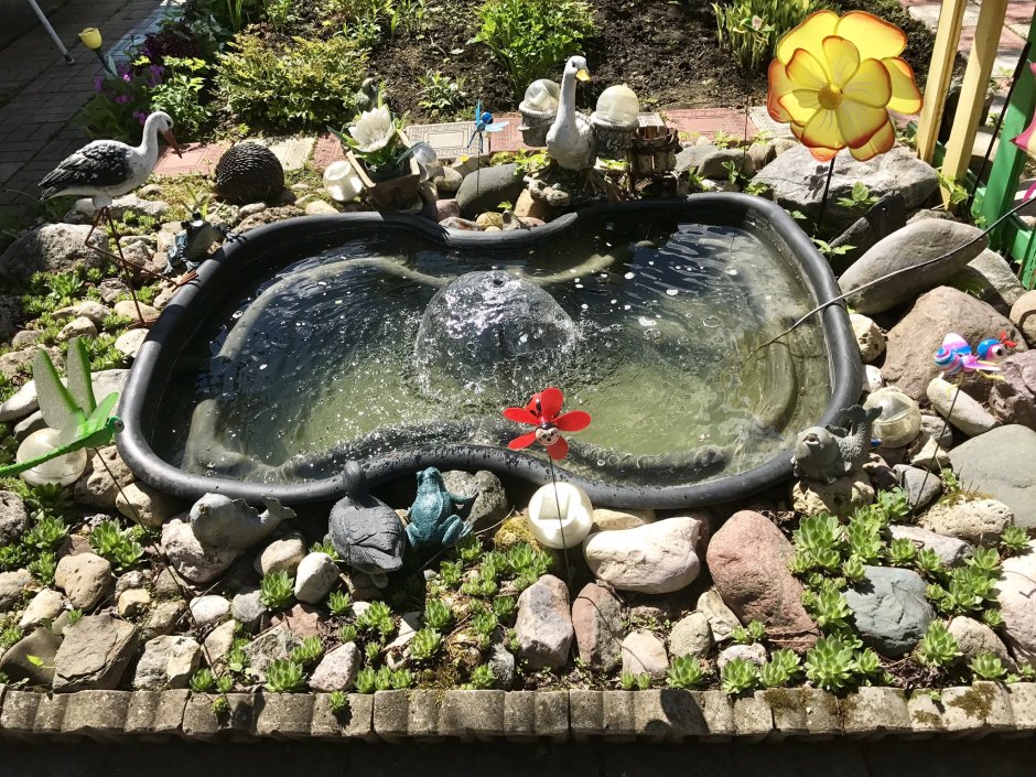 Ландшафт с прудиком