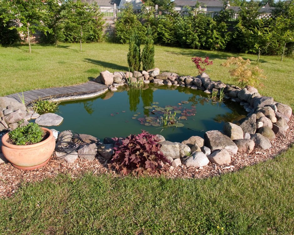 Вася пруд водопад