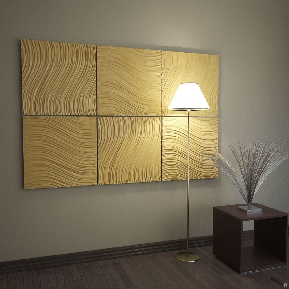 Гипсовая панель Band 500х500