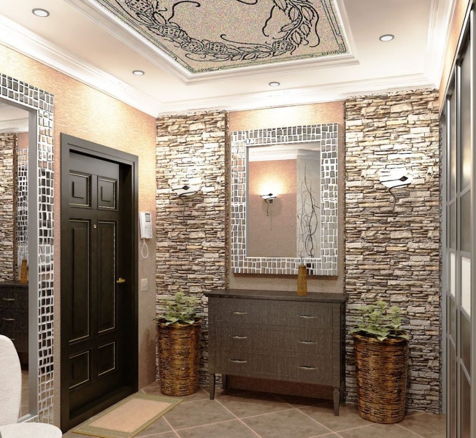 Декоративный кирпич в интерьере