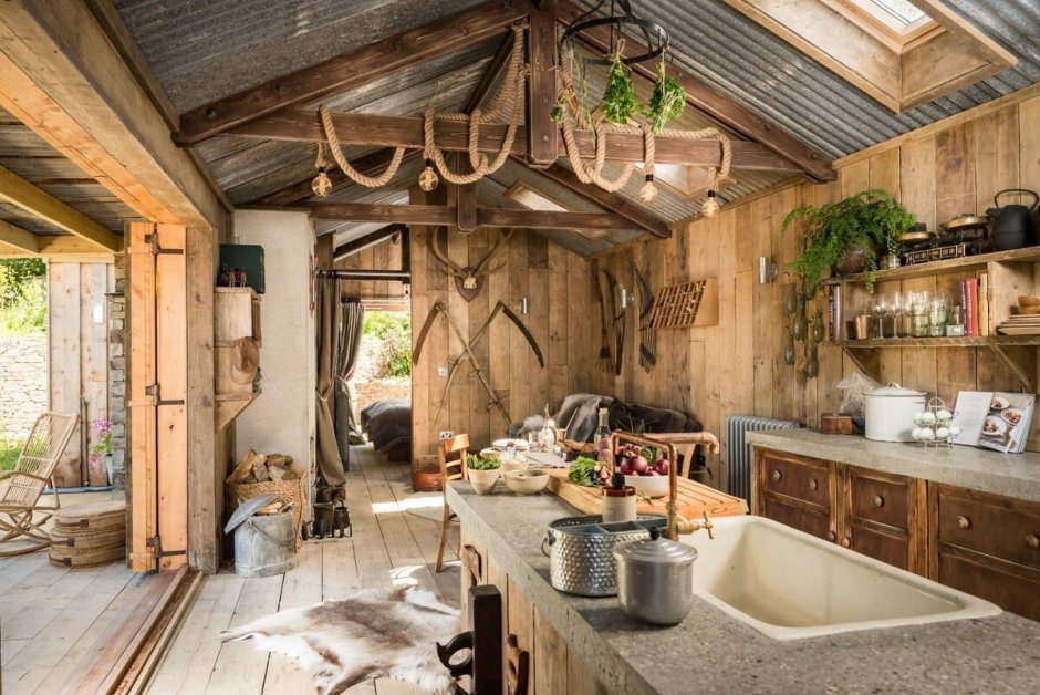 Кухни на дачу