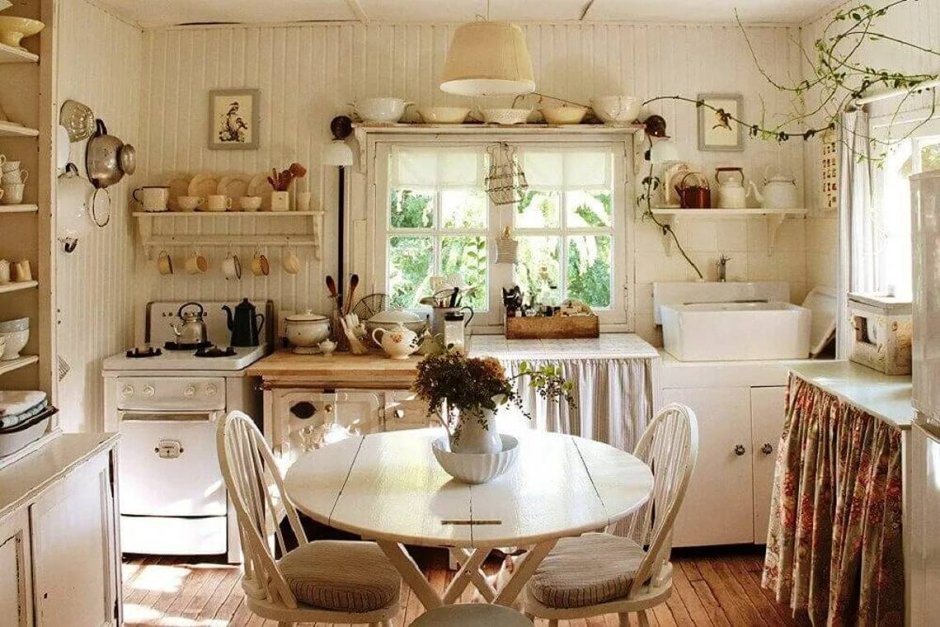 Кухня деревенский стиль Прованс Шале
