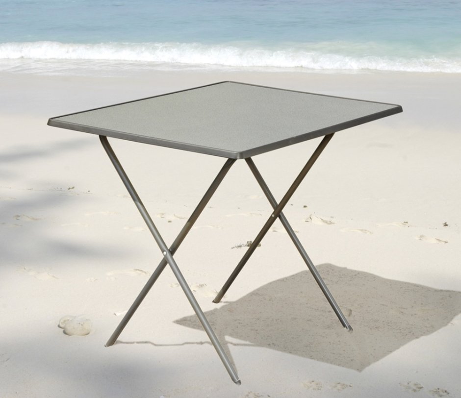 3929 Bamboo Folding Table стол скл., алюм, 120х70х70 см