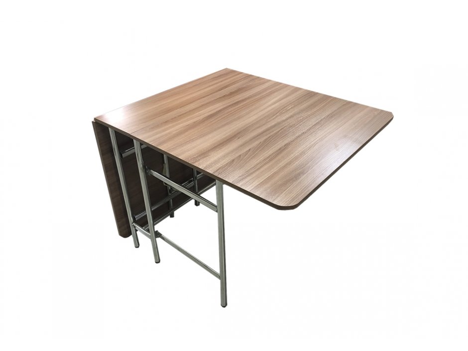 Стол складной мобильный см-2 серый 1000x650x757