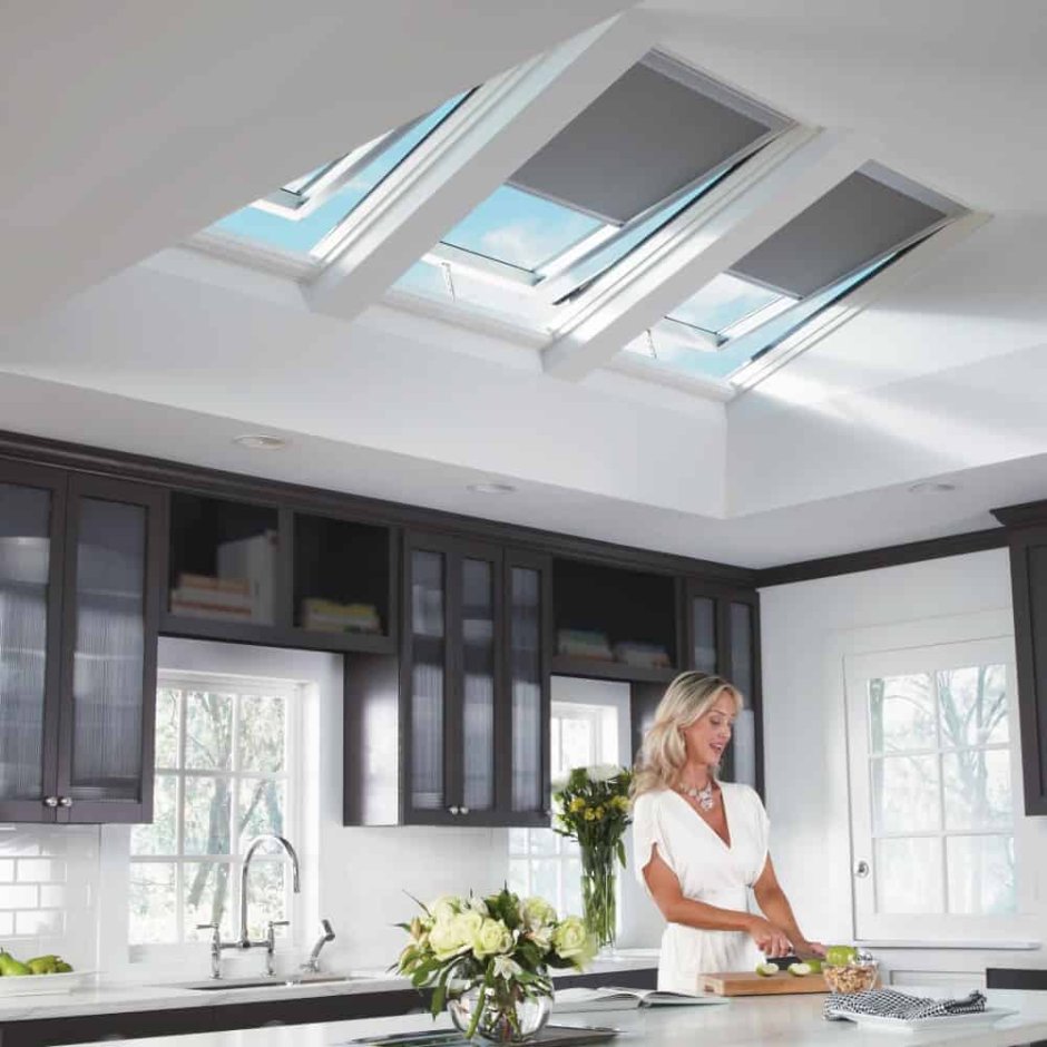 Световое окно в потолке